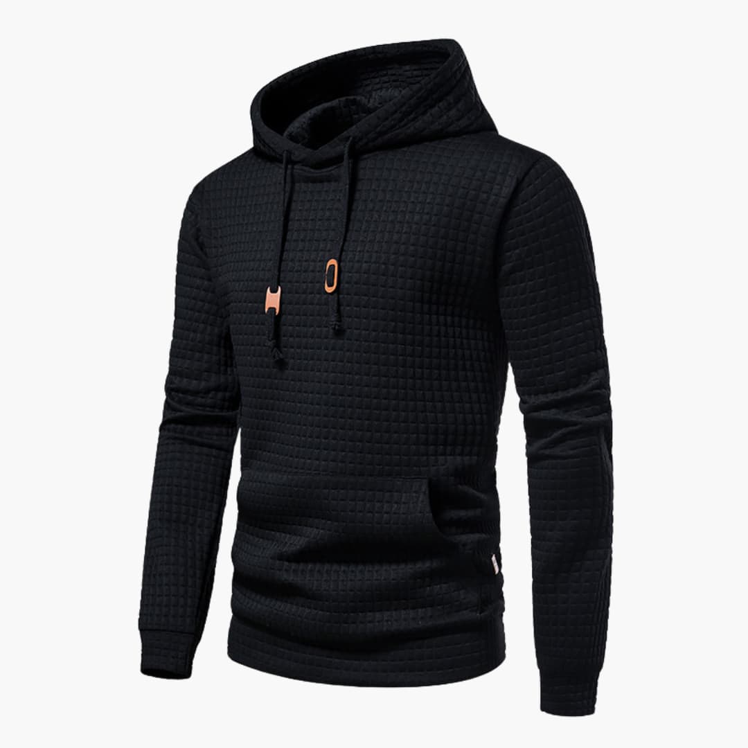 Stanley – Bekväm Hoodie med Rutmönster