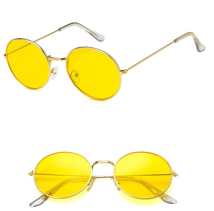 Clifford – Runda jelléglasögon i vintage-stil