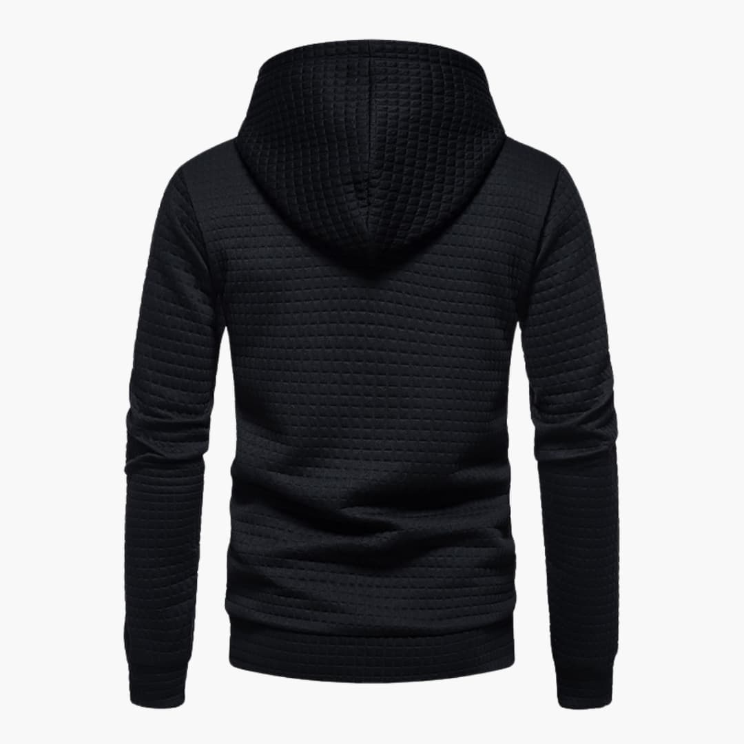 Stanley – Bekväm Hoodie med Rutmönster