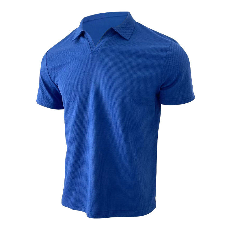 Herr Piké T-shirt Slim Fit – Modern och Stilren Kortärmad Pikétröja för Vardag och Arbete