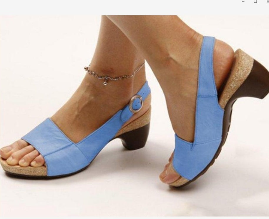 Joanne – Medeltjocka sandaler