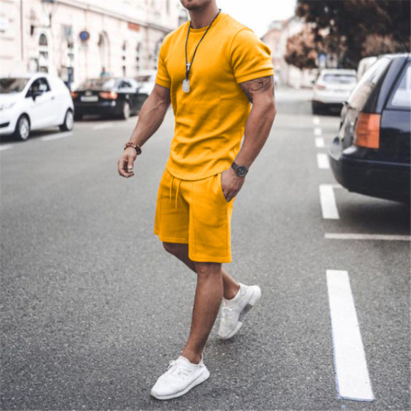 Gregory – Tvådelat Sport- och Fritidsset med Kortärmad T-shirt och Shorts