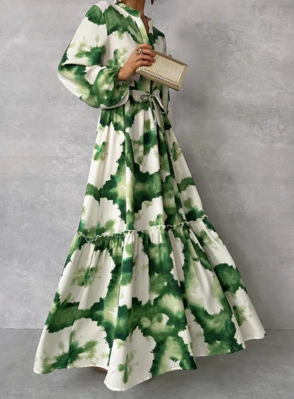 Nicola – Stiligt långärmad klänning