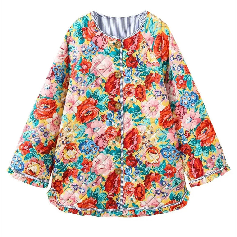 Ashley – Blommig Oversized Kappa