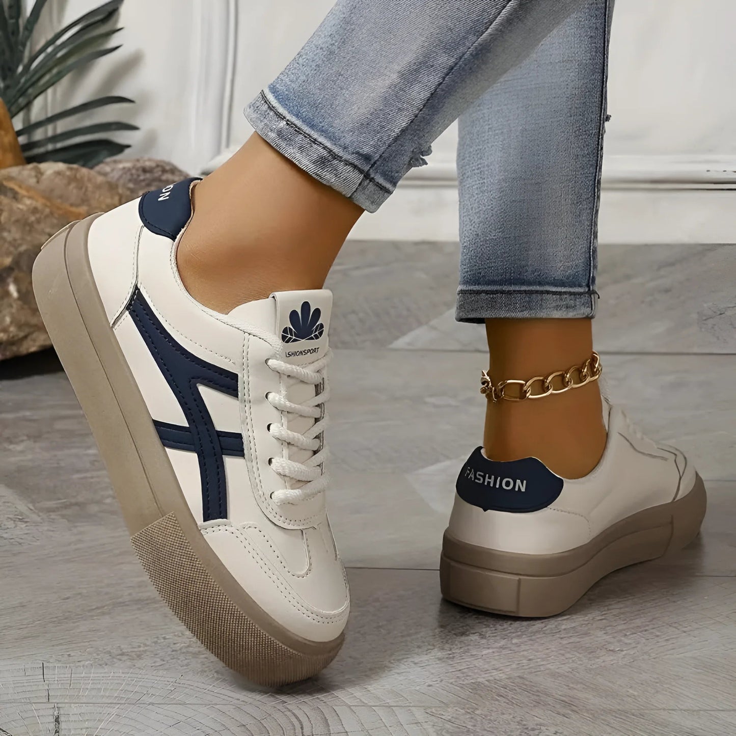 Carly – Ortopediska Sneakers för Kvinnor