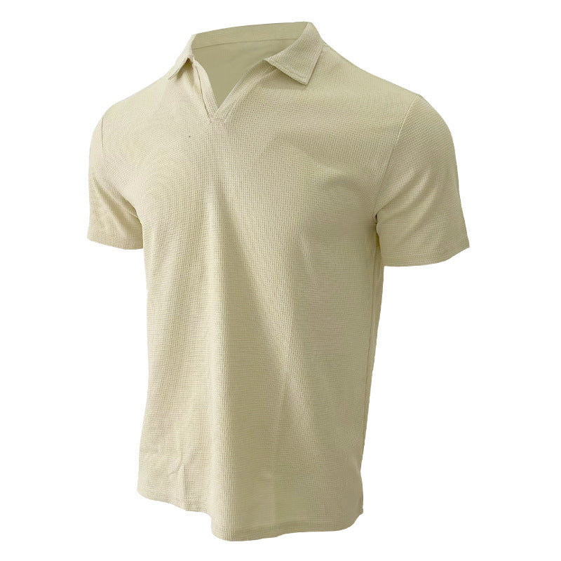 Herr Piké T-shirt Slim Fit – Modern och Stilren Kortärmad Pikétröja för Vardag och Arbete