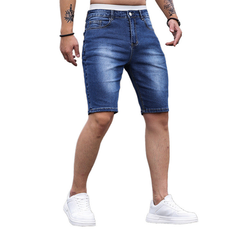 Steve – Tredelad Stretch Tight Denim Shorts