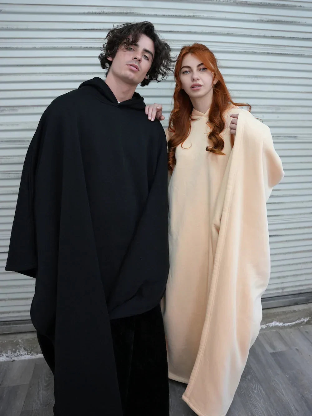 Dam Oversized Hoodie-Filt – Mysig Loungeklädsel för Avslappning och Hemmabruk