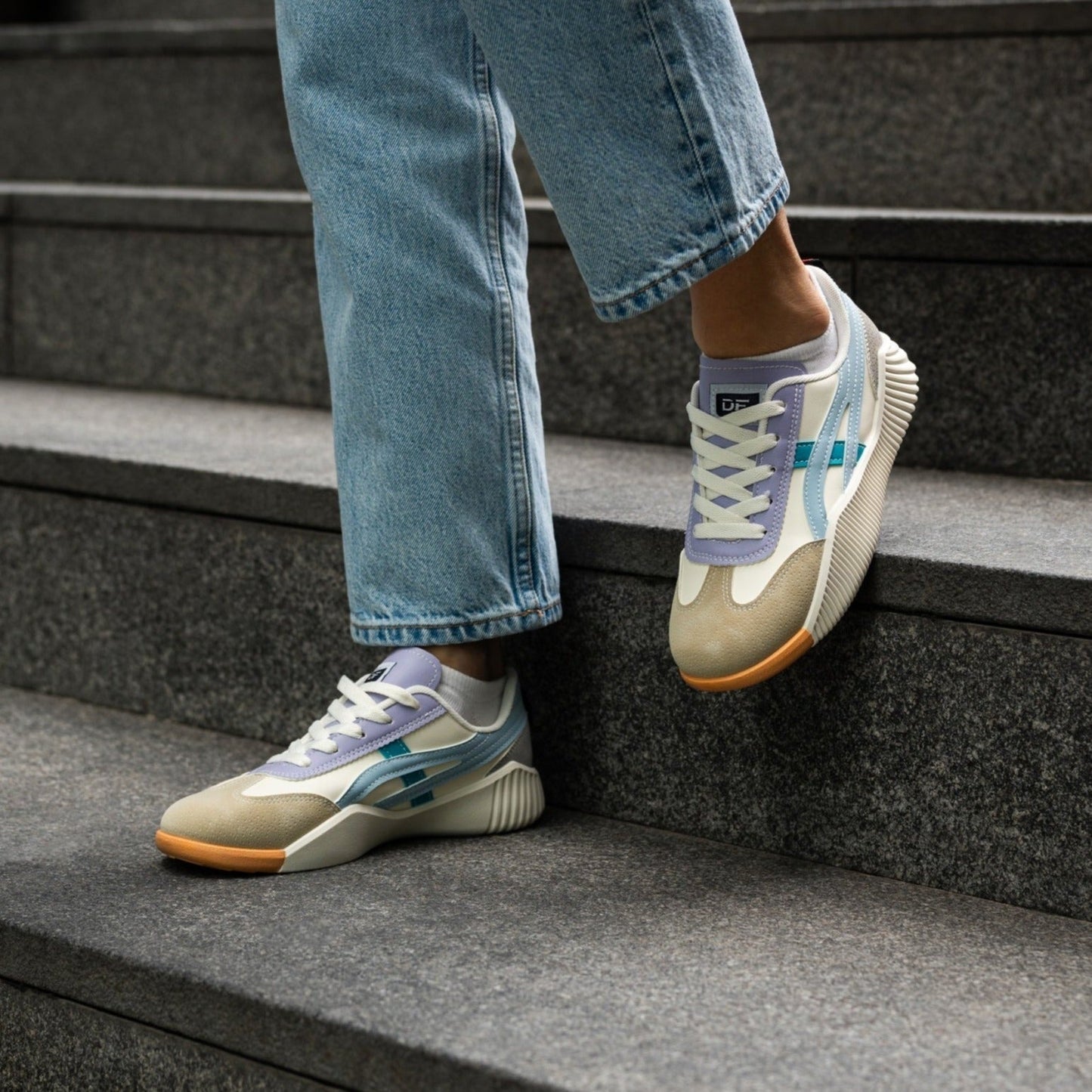 Betty – Kvinnors Minimalistiska Retro-Inspirerade Sneakers