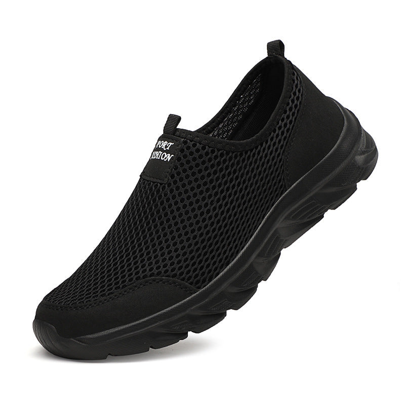 Denis – Somriga Mesh Slip-on Andningsbara Sneakers Lätta Reseskor
