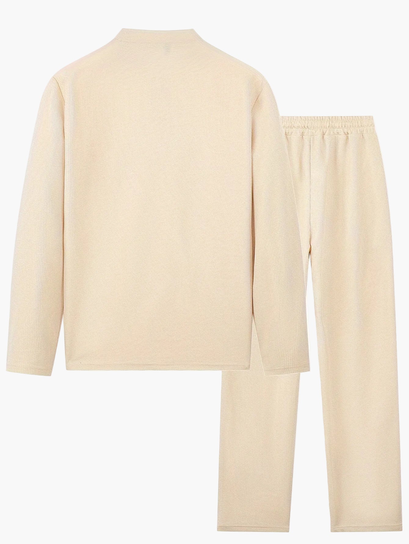 Herrarnas avslappnade tracksuit med lång ärm – perfekt för vardag och sport