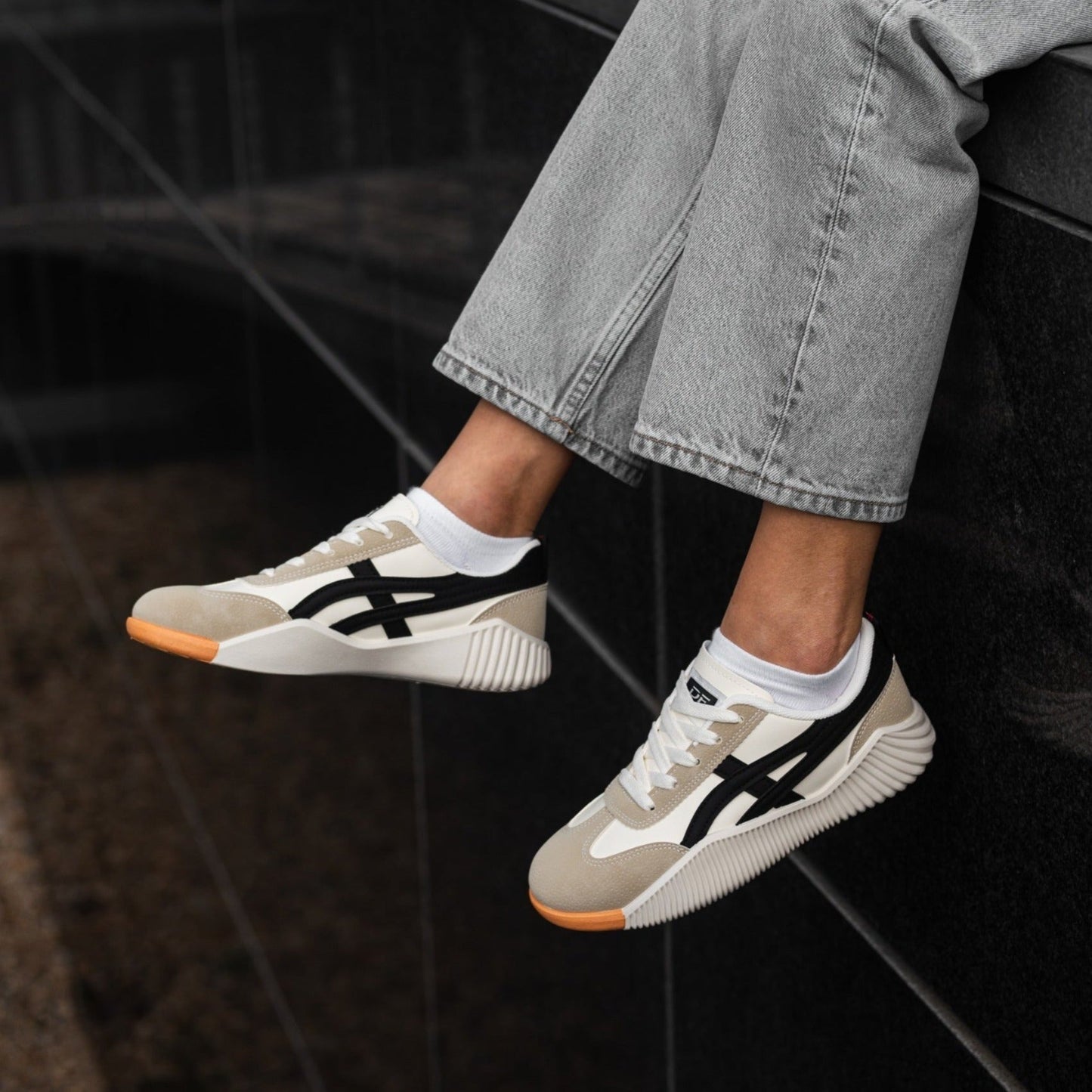 Betty – Kvinnors Minimalistiska Retro-Inspirerade Sneakers