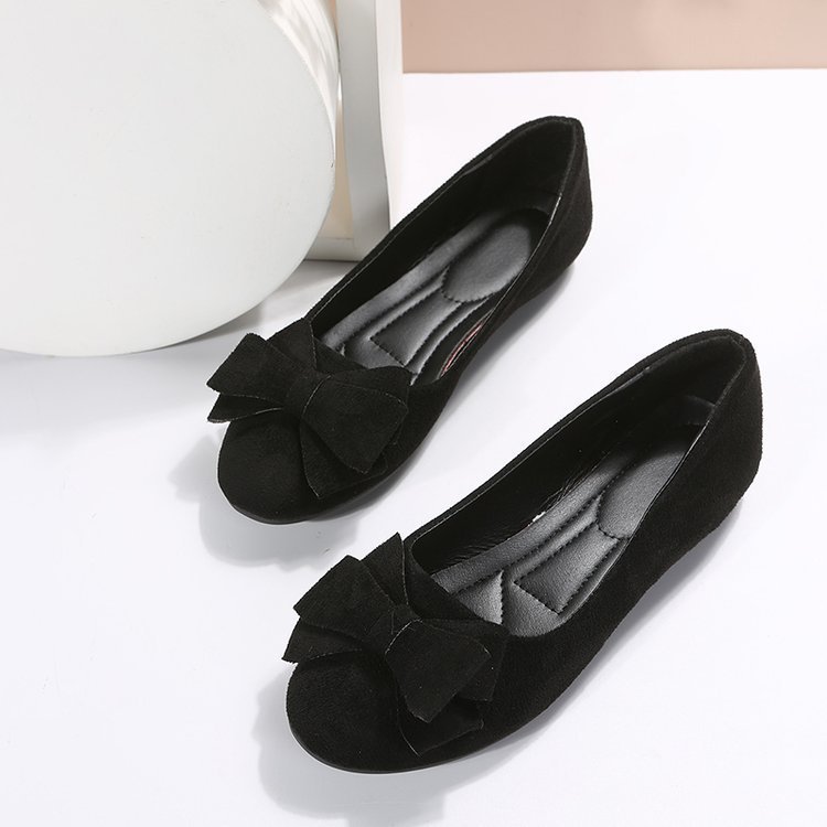 Sara – Bekväma Ballerinaskor med Slips