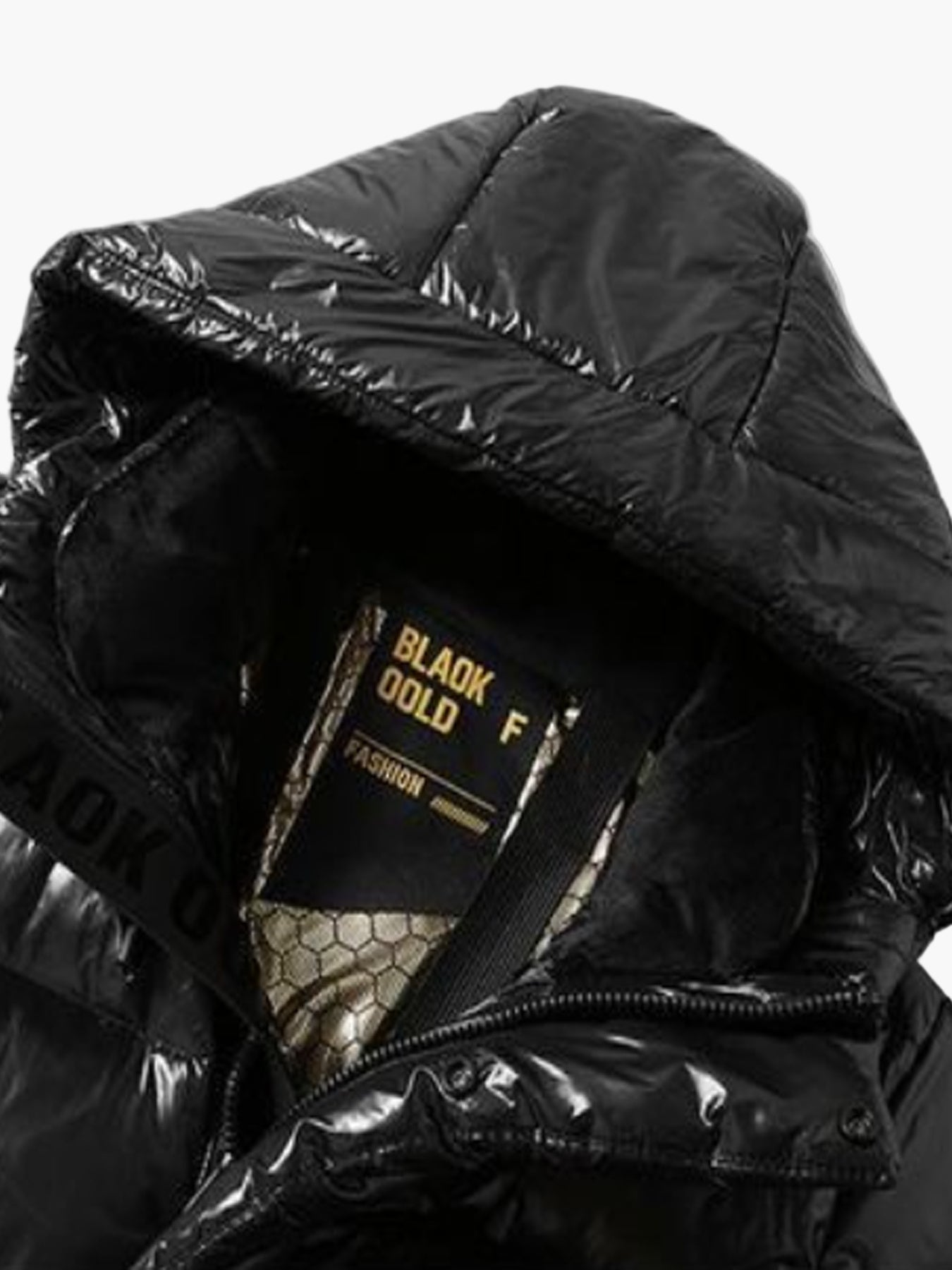 Herr Lång Vinterdunjacka med Huva – Varm och Stilren Parkas för Kallt Väder