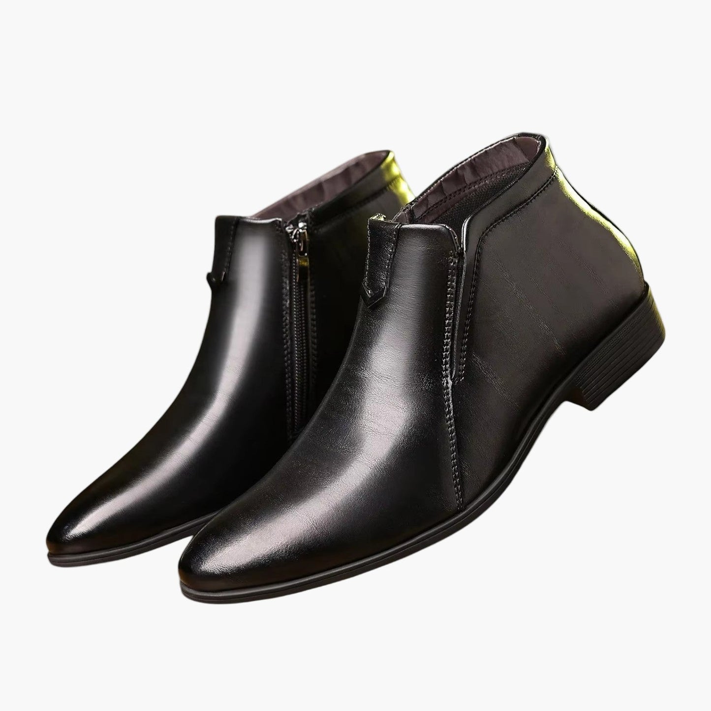 Herr Retro Ankelboots – Stilrena Höga Kängor för Mode och Vardag