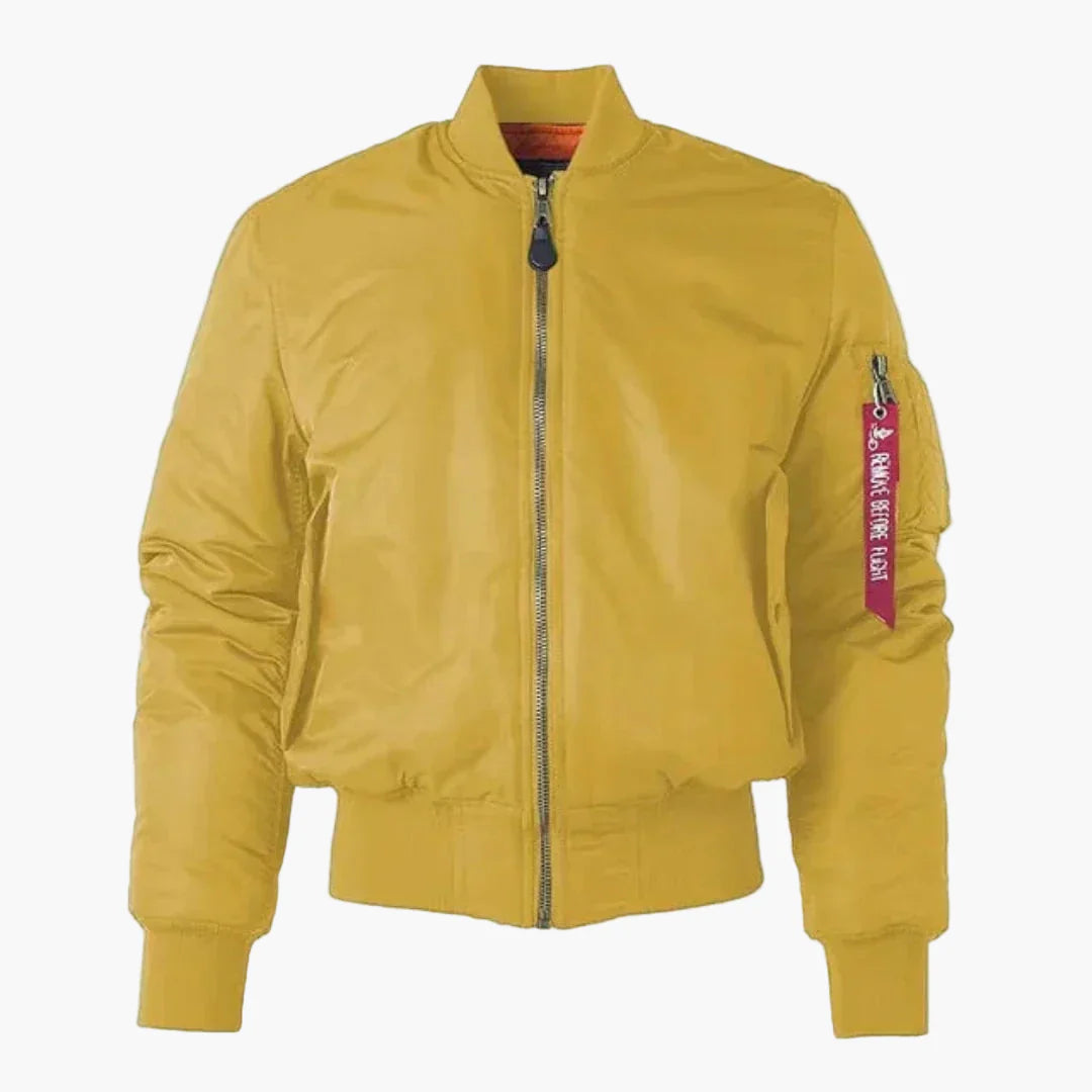 Unisex Bomberjacka Klassisk Stil För Fritid och Urban Look