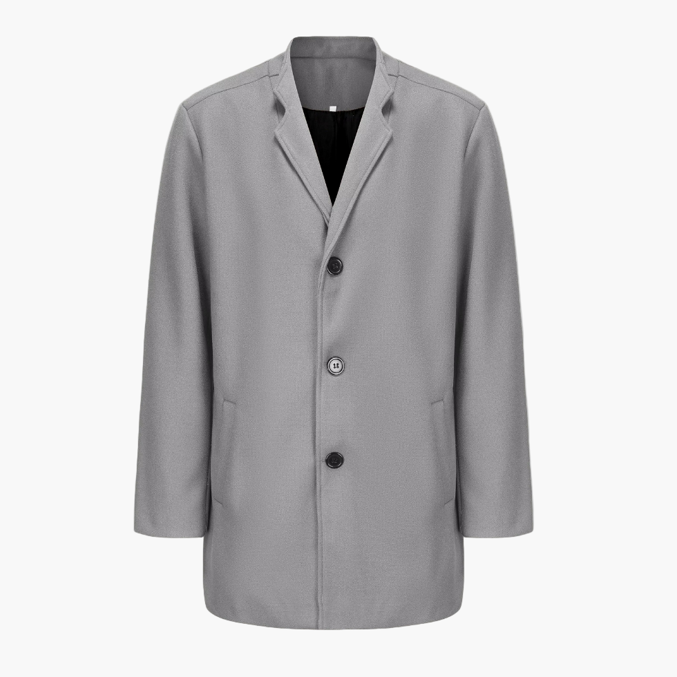 Herr Kappa – Klassisk Vårjacka med Modern Stil för Elegant Vardagsbruk