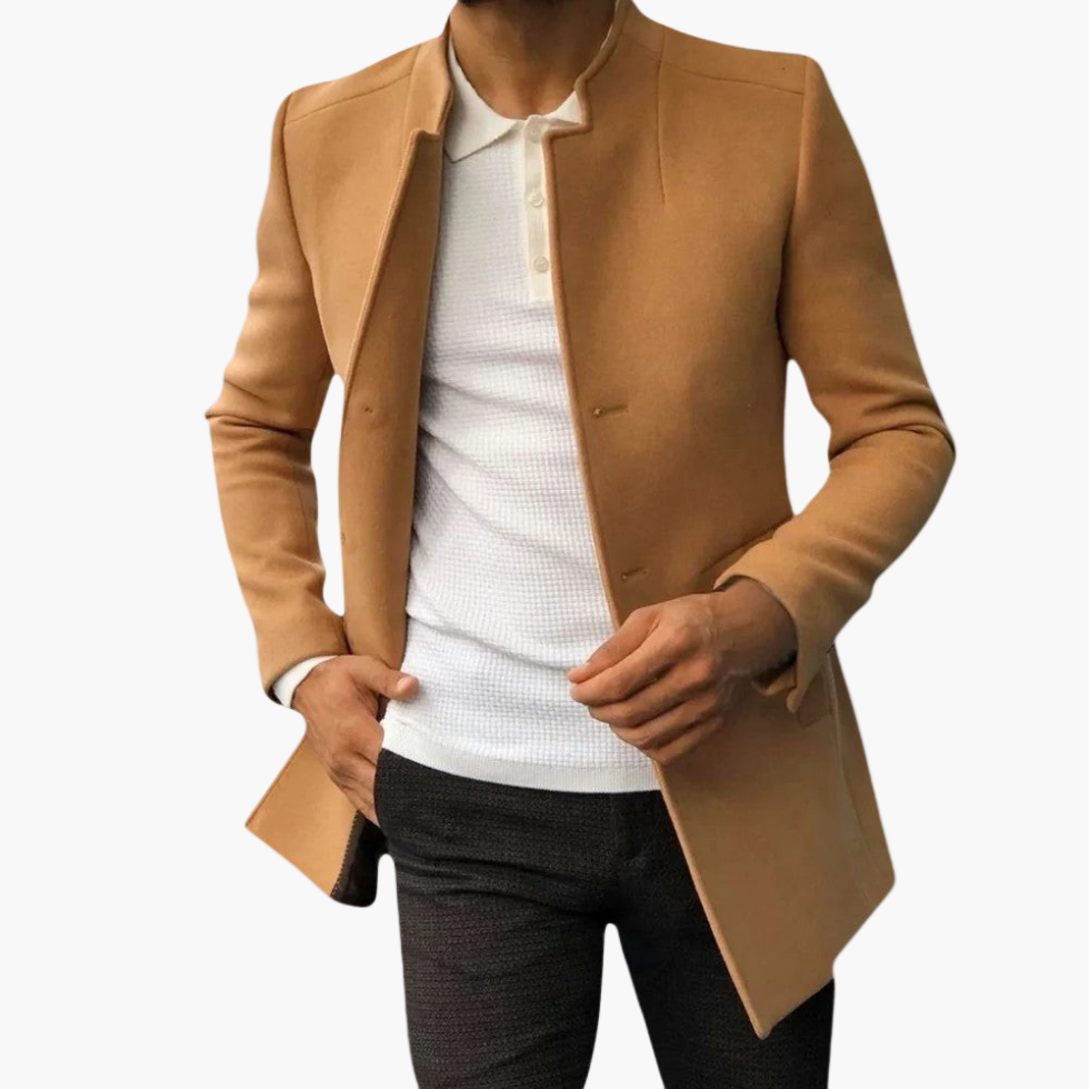 Herr Kappa – Klassisk Vårjacka med Modern Stil för Elegant Vardagsbruk