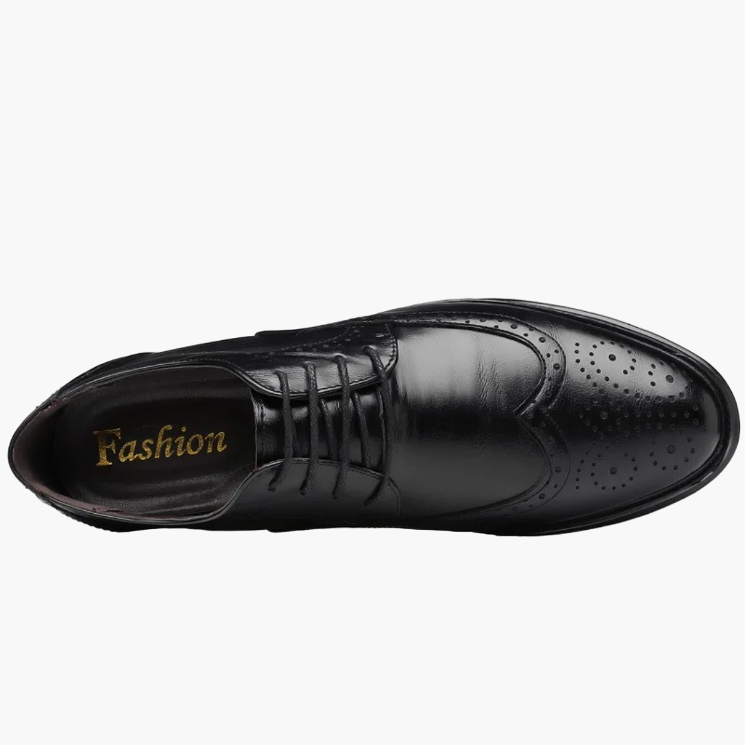Herr Oxford Brogues Klassiska Formella Skor för Affär och Fest