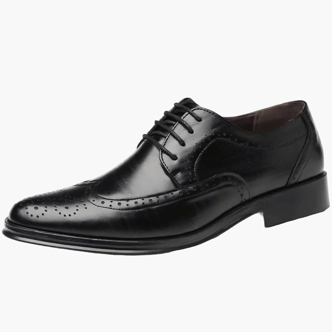 Herr Oxford Brogues Klassiska Formella Skor för Affär och Fest