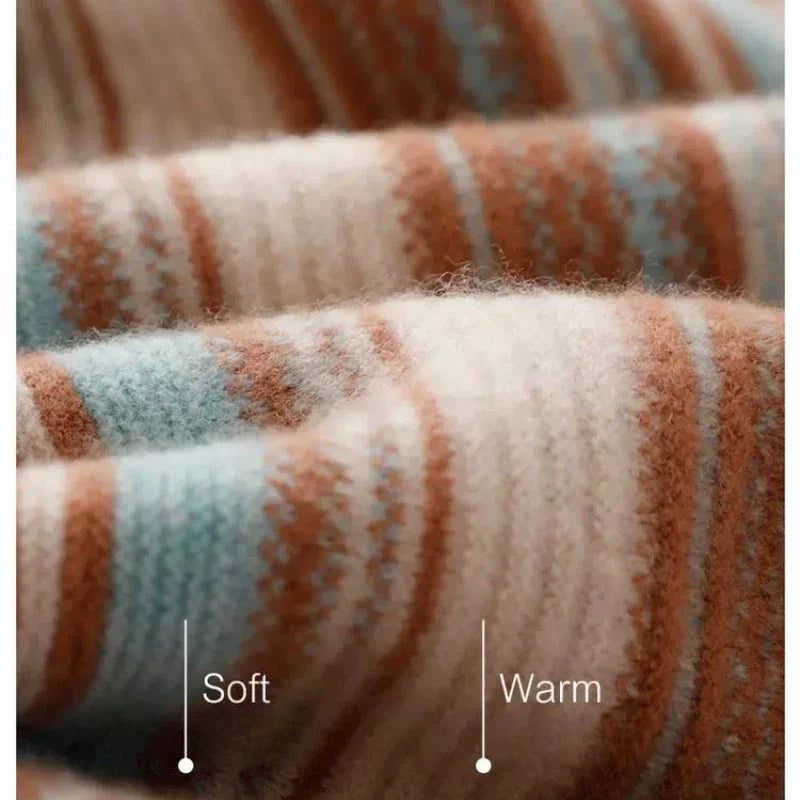 Damtröja med polokrage – Randig, avslappnad och trendig för vardagsbruk