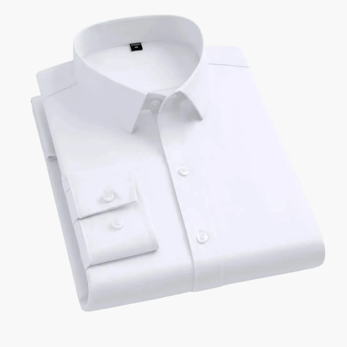 Herrskjorta Business Stretch Slim Fit – Elegant och Funktionell för Kontor och Fest