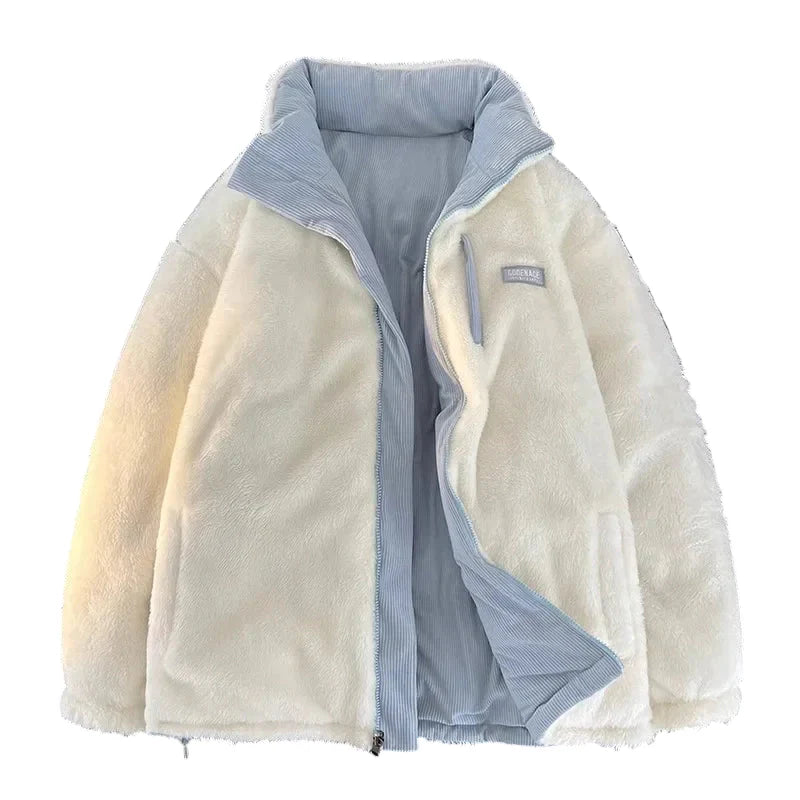 Dam Vinterjacka Pufferjacka Modern Vardag Med Hög Krage