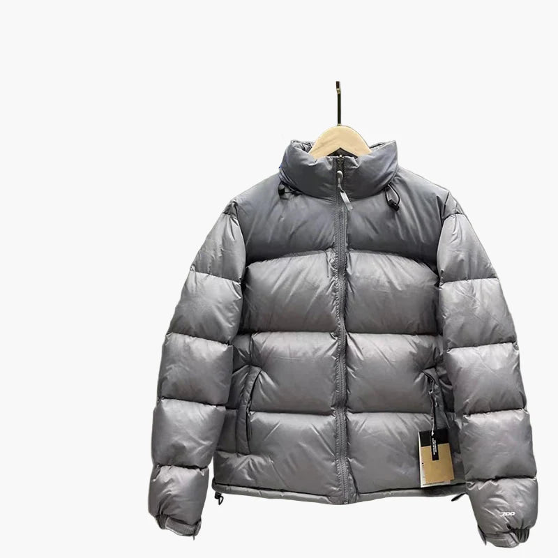 Herrarnas trendiga pufferjacka för vinter och fritid