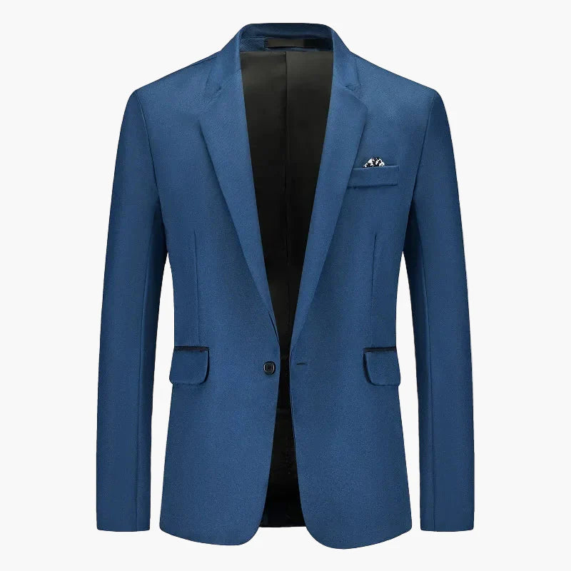 Herr Elegant Kavaj för Fest och Arbete – Slim Fit Blazer för Män