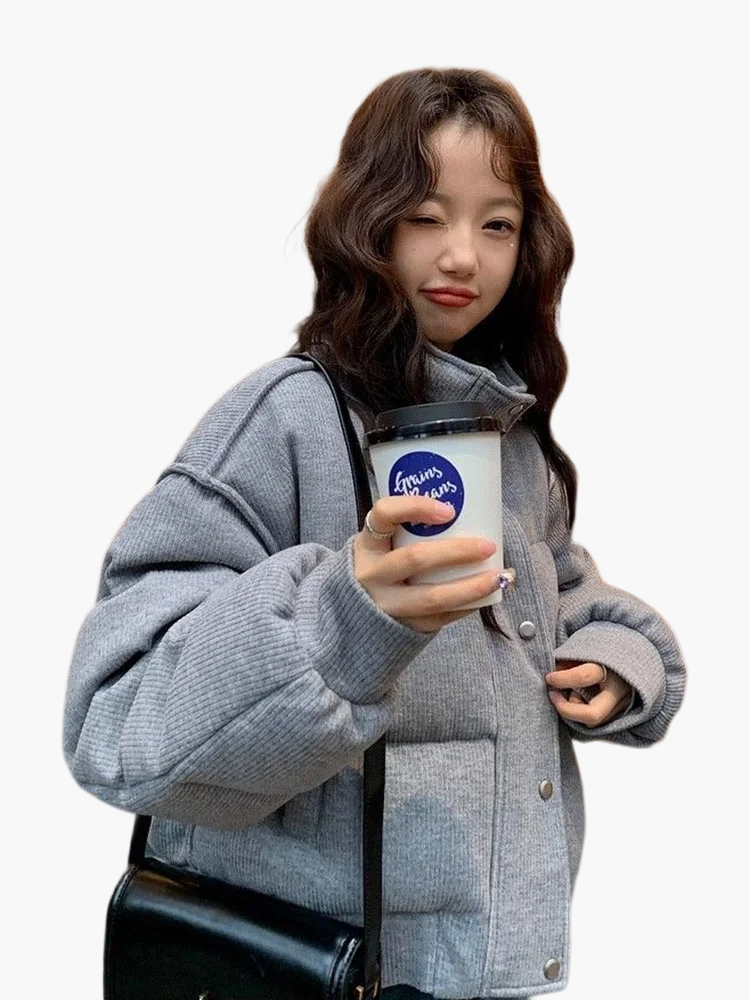 Damjacka i modernt oversize-stil – Trendig och avslappnad vardagslook