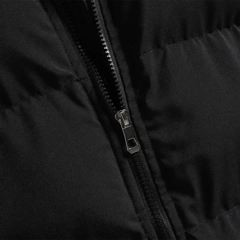 Unisex Vinterjacka för Vardag och Fritid – Modern Puffer Stil