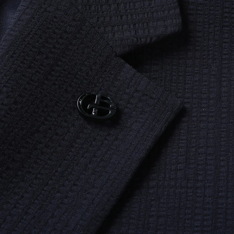 Herr Kavaj Business Slim Fit Blazer – Elegant Stil för Arbete och Fest