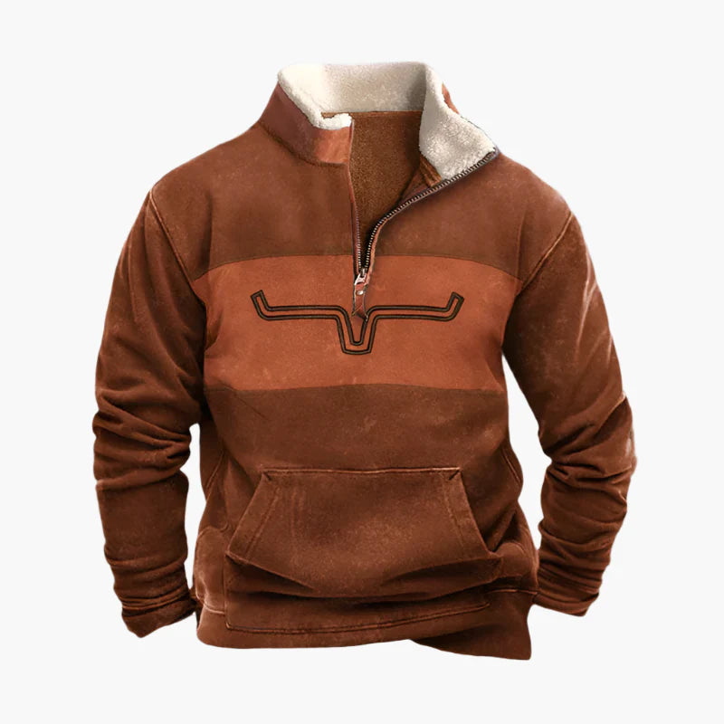 Timothy – Modern herr-Zip-up tröja