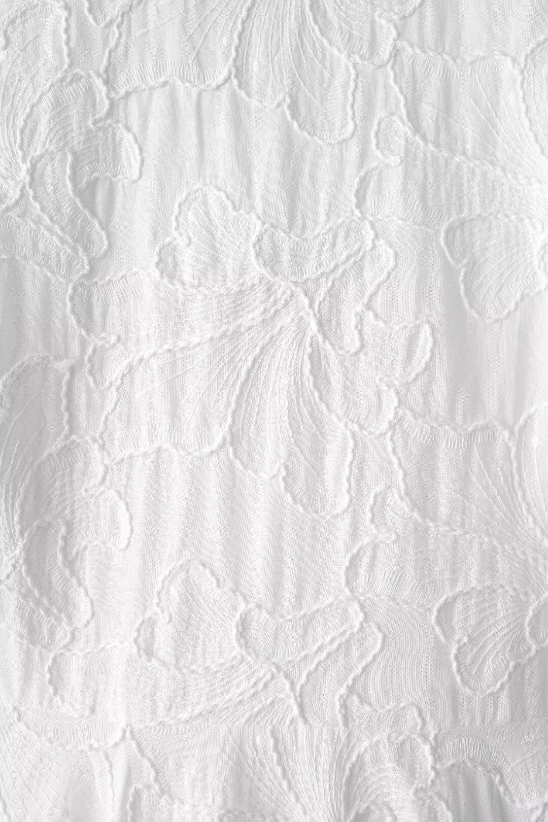 Lily – Vårmode Casual Enkel Broderad Fluffig Klänning