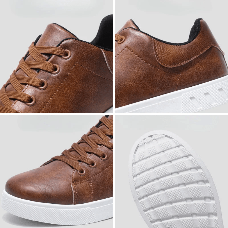 Herr Sneakers – Stilrena Eleganta Lågskor för Vardag och Fritid