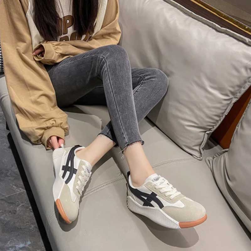 Dam Sneakers Ortopediska Casual Komfort Skor Modern Design