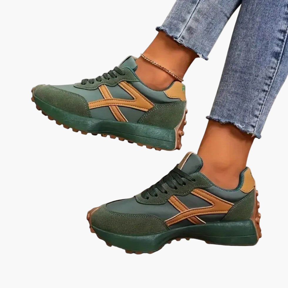 Dam Sneakers Löparsko Trendig Vardagstränare Sportig Stil