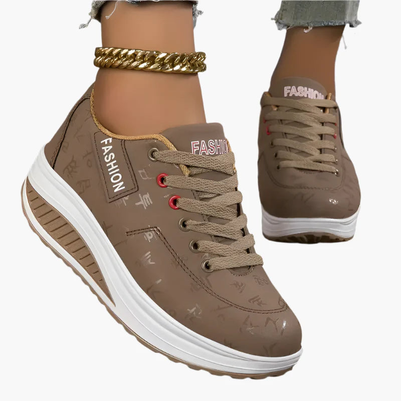 Dam Sneakers med ortopedisk komfort och luftdämpning – Perfekta vardagsskor för stöd och avlastning