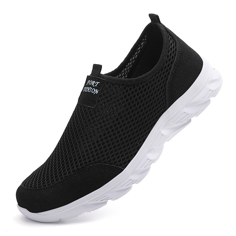 Denis – Somriga Mesh Slip-on Andningsbara Sneakers Lätta Reseskor