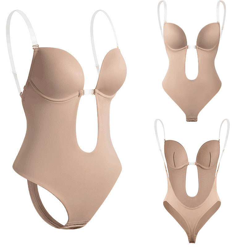 Shapewear Bodysuit för Dam – Urringat, Osynlig Body med Stöd och Lyft