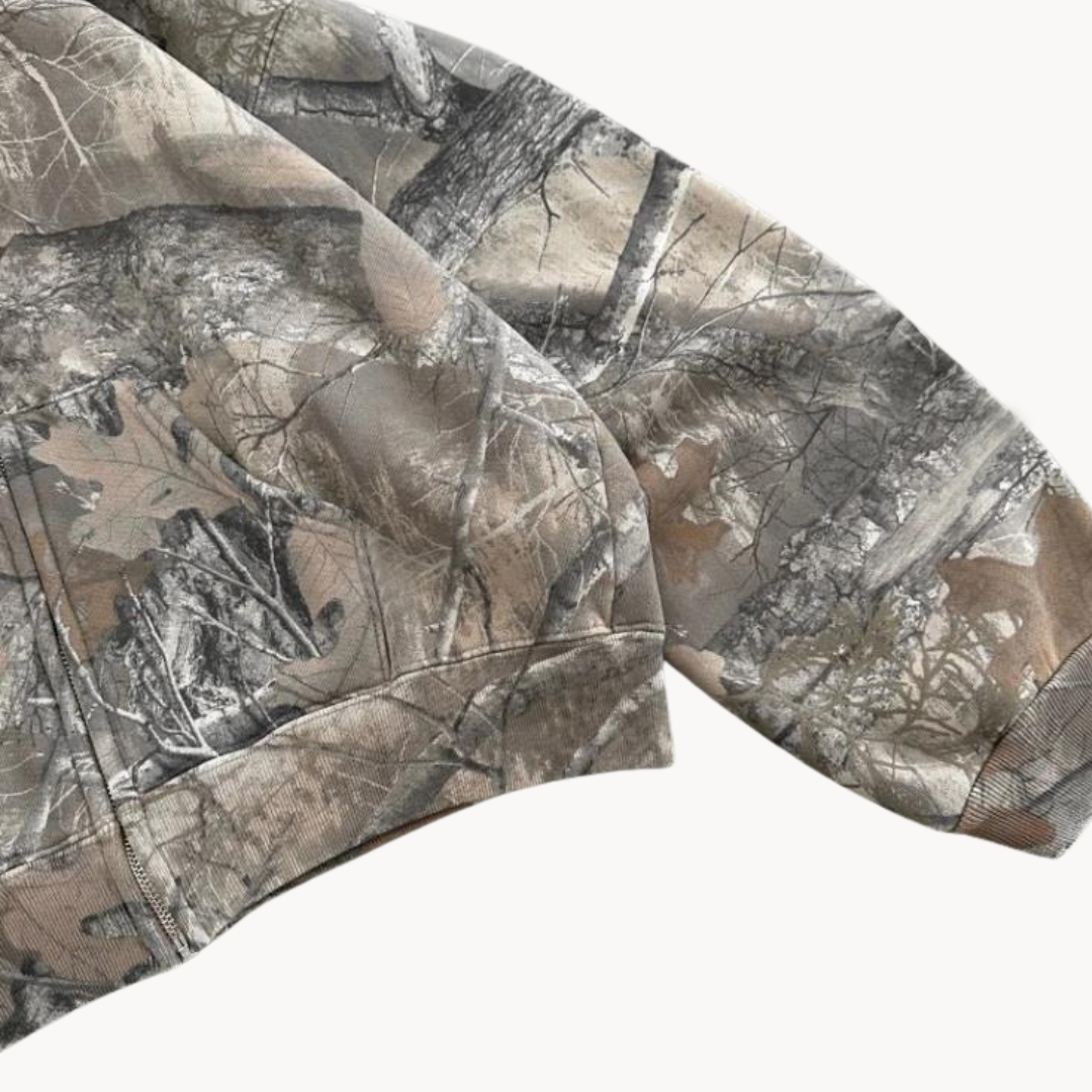 Unisex Camo Hoodie – Oversized Urban Streetwear för Vardag & Outdoor