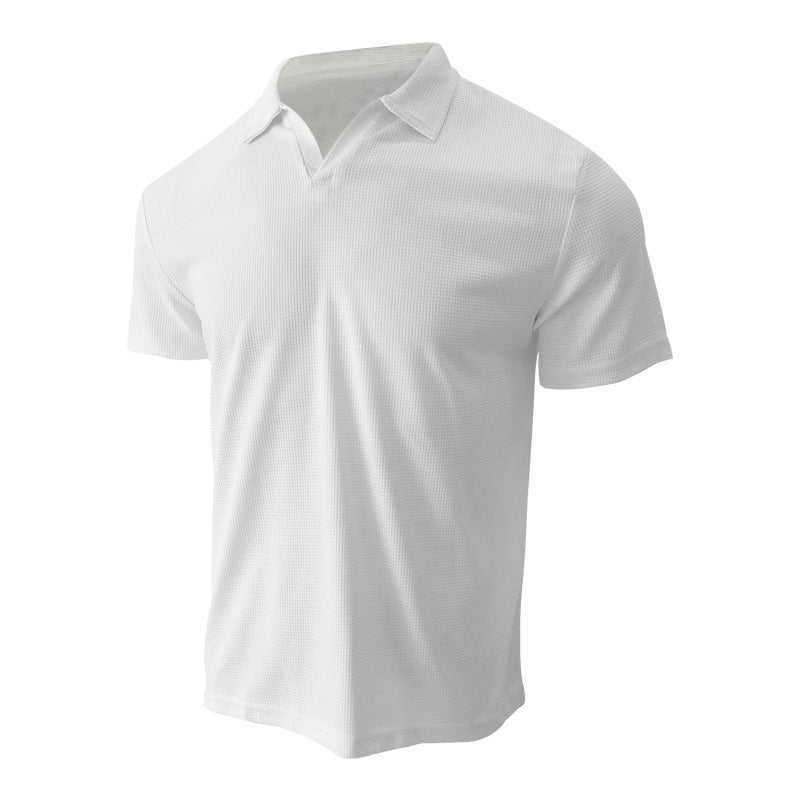 Herr Piké T-shirt Slim Fit – Modern och Stilren Kortärmad Pikétröja för Vardag och Arbete