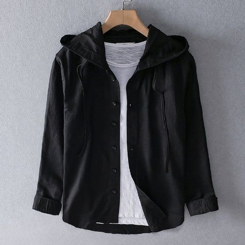 Pamela –Skjorta med Huva och Långa Ärmar