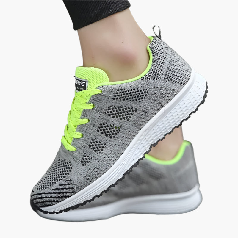 Dam Sneakers Casual Andningsbara Sportskor för Träning och Vardag