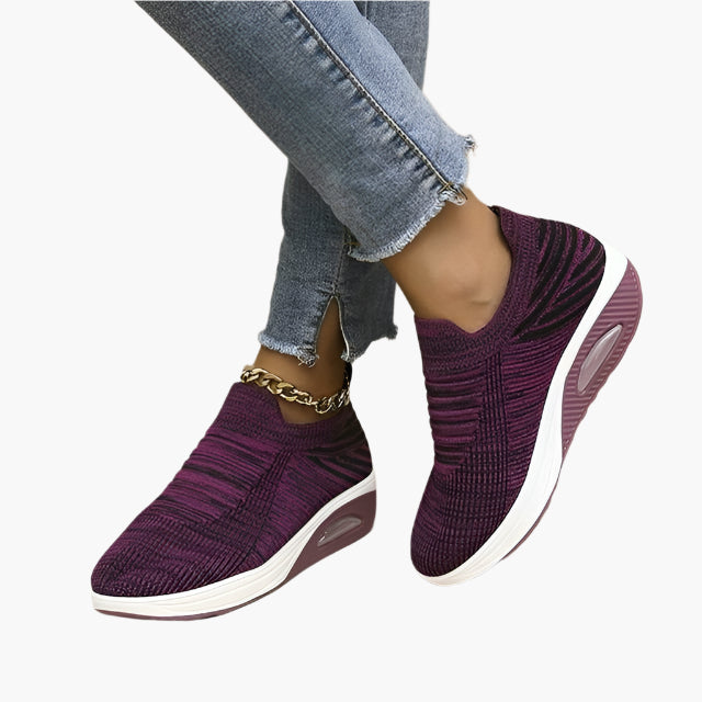 Dam Slip-on Sneakers för Vardag och Fritid – Komfort och Stil