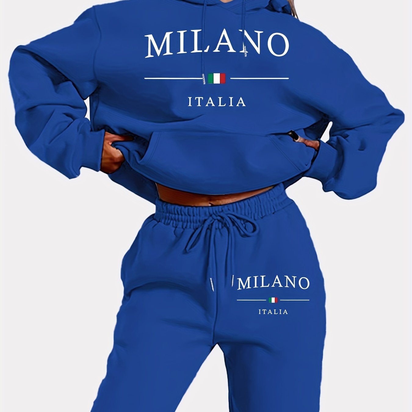 Alessia - Sportigt set med tryck