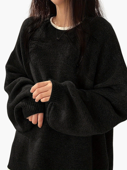 Damtröja med avslappnad passform och vardagsstil – Perfekt för höst och vinter