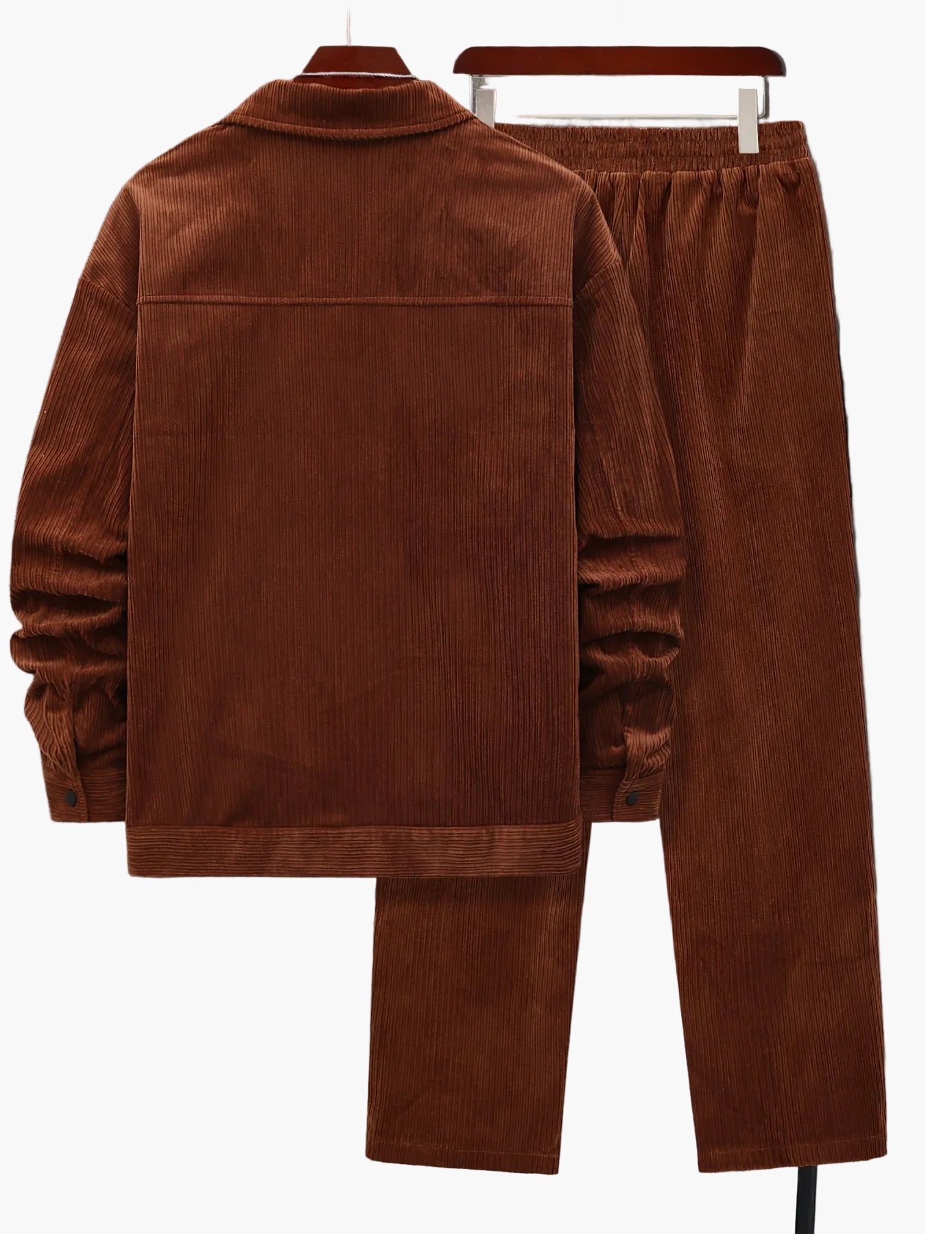 Herrset – Avslappnad jacka och byxa, modern stil för höst och vinter