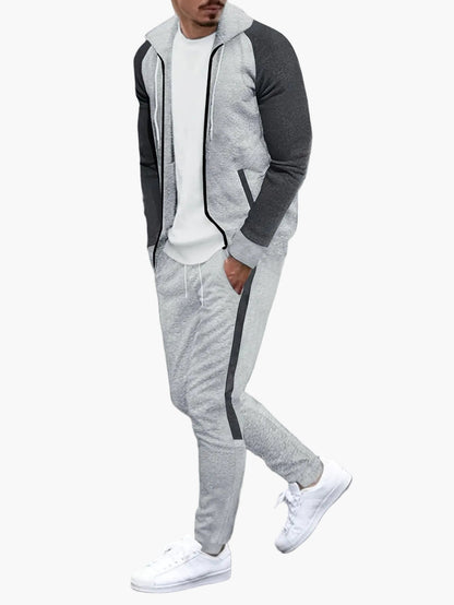 Herr Sportig Träningsset med Huva – Perfekt för Träning och Fritid