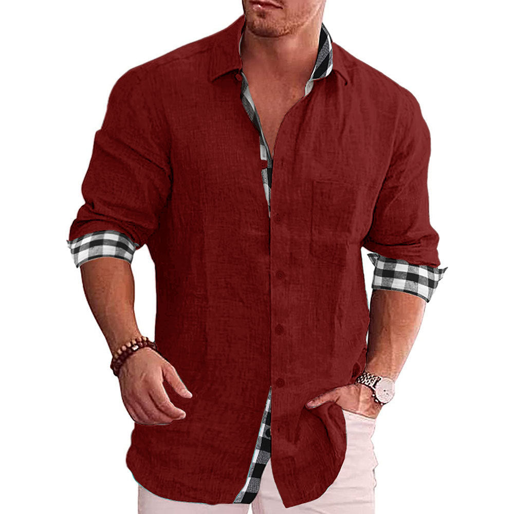 Owen – Långärmad Herrskjorta i Casual Stil